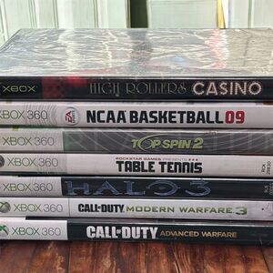 Xbox 360 games 7qty